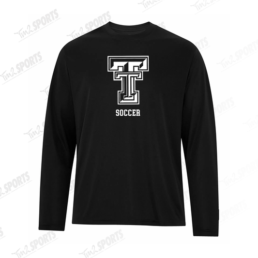 TCSC25 - Essential Performance Long Sleeve Tee - Black