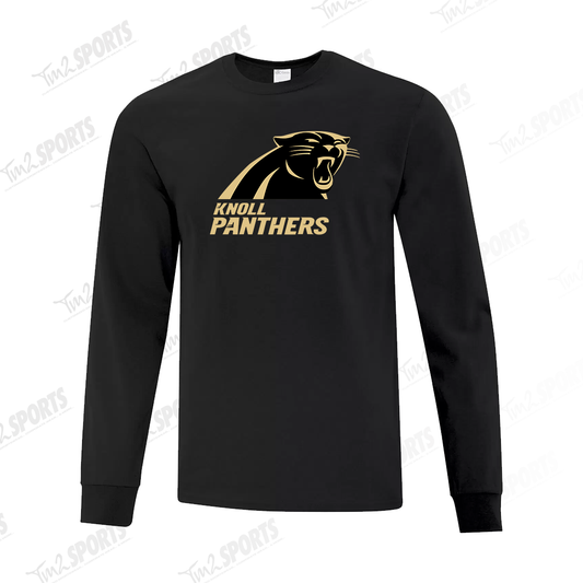 KPAN25 - Cotton Long Sleeve Tee - Black