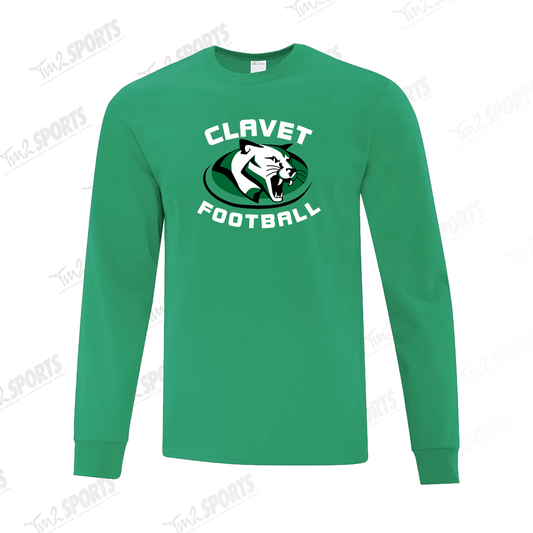 KCLA25 - Cotton Long Sleeve Tee - Green
