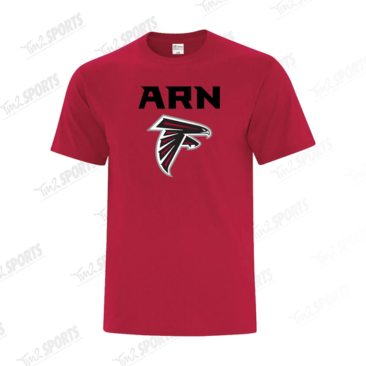 KARN25  - Cotton Blend Tee - Red