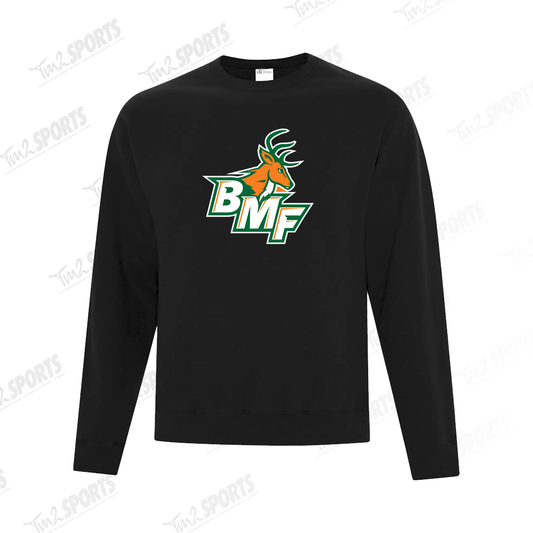 KBBU25 - Fleece Crewneck Sweatshirt - Black