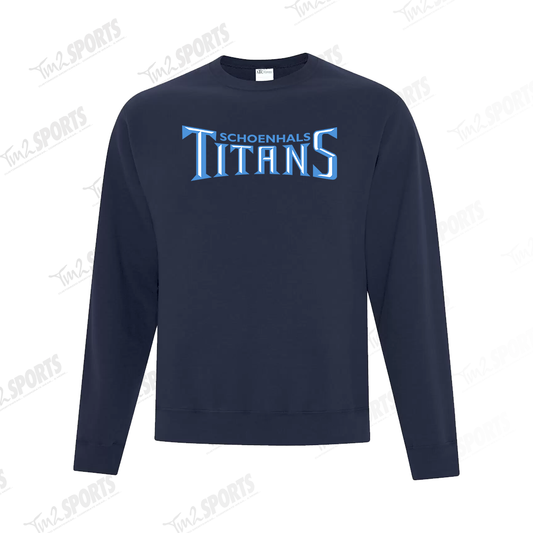 KTIT25 - Fleece Crewneck Sweatshirt - Navy