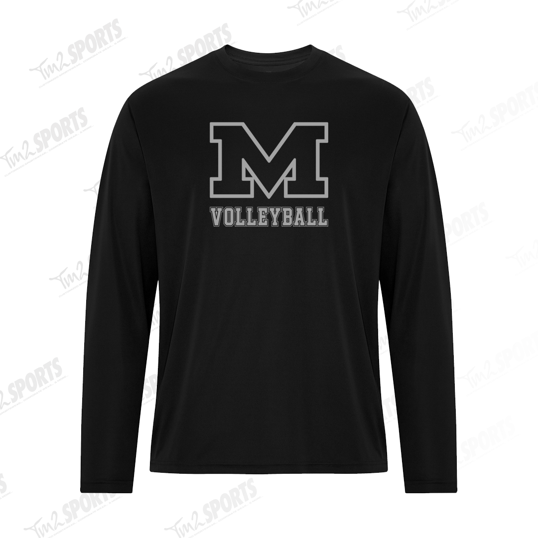 MAPVB26 - Essential Performance Long Sleeve Tee - Black