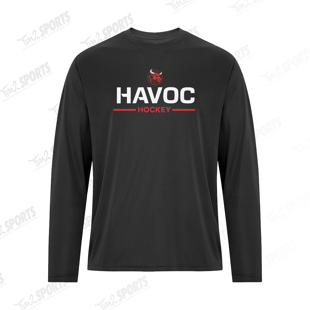 HHV26 - Essential Performance Long Sleeve Tee - Black