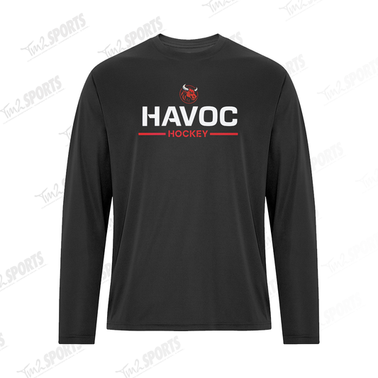 HHV26 - Essential Performance Long Sleeve Tee - Black