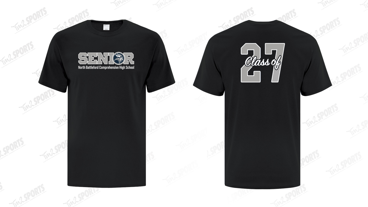 NBCHS27 - Cotton Blend Tee - Black