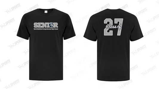 NBCHS27 - Cotton Blend Tee - Black