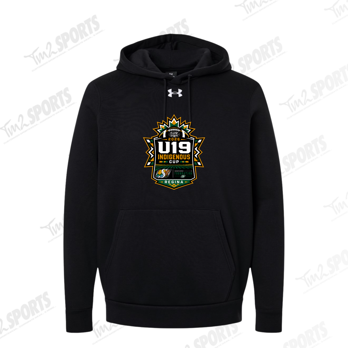 IND26 - Under Armour Fleece Hoodie - Black
