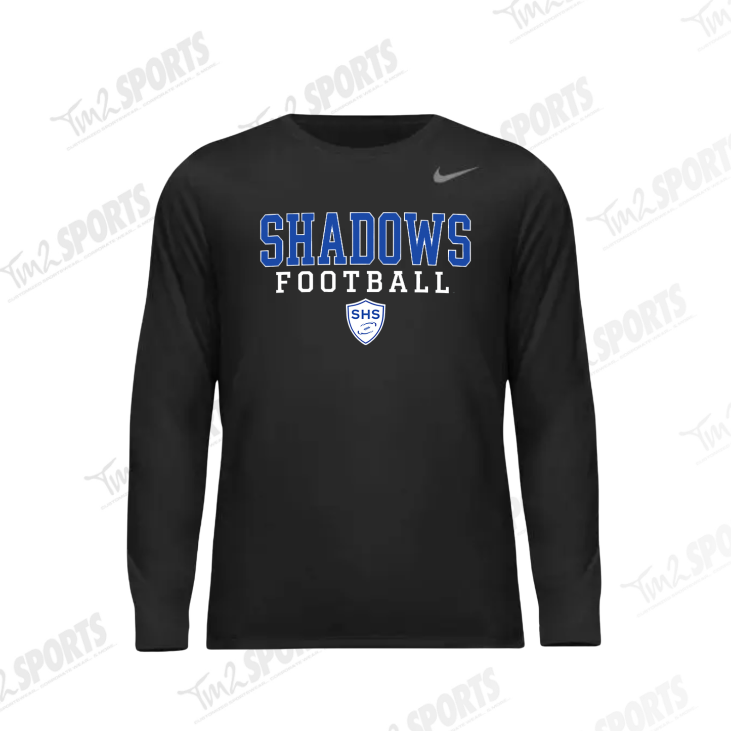 SHAD26 - Nike Team Legend Long Sleeve Tee - Black