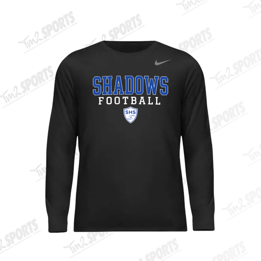 SHAD26 - Nike Team Legend Long Sleeve Tee - Black