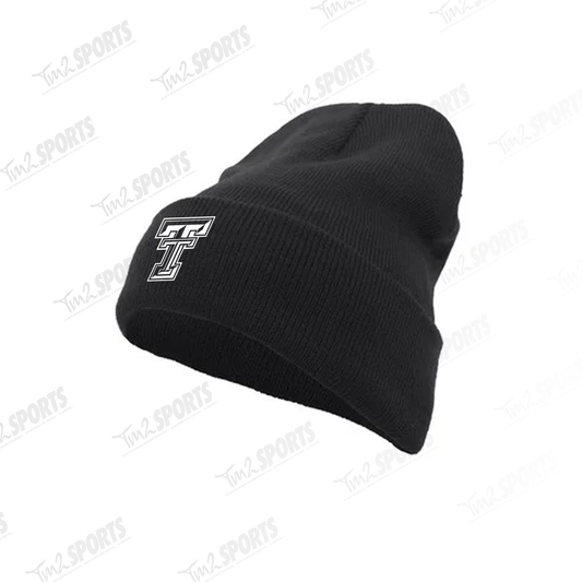 TCVB25 - Fold over Beanie - Black