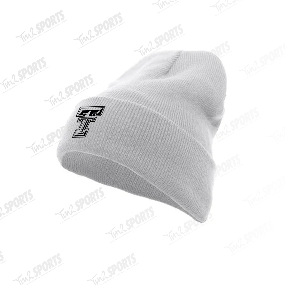 TCVB25 - Fold over Beanie - Silver