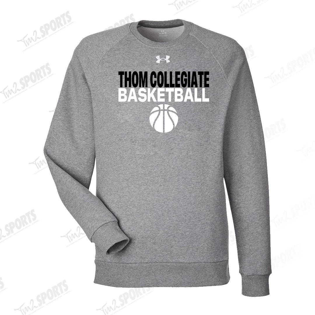 THATH25 - Under Armour Rival Fleece Sweatshirt - Grey