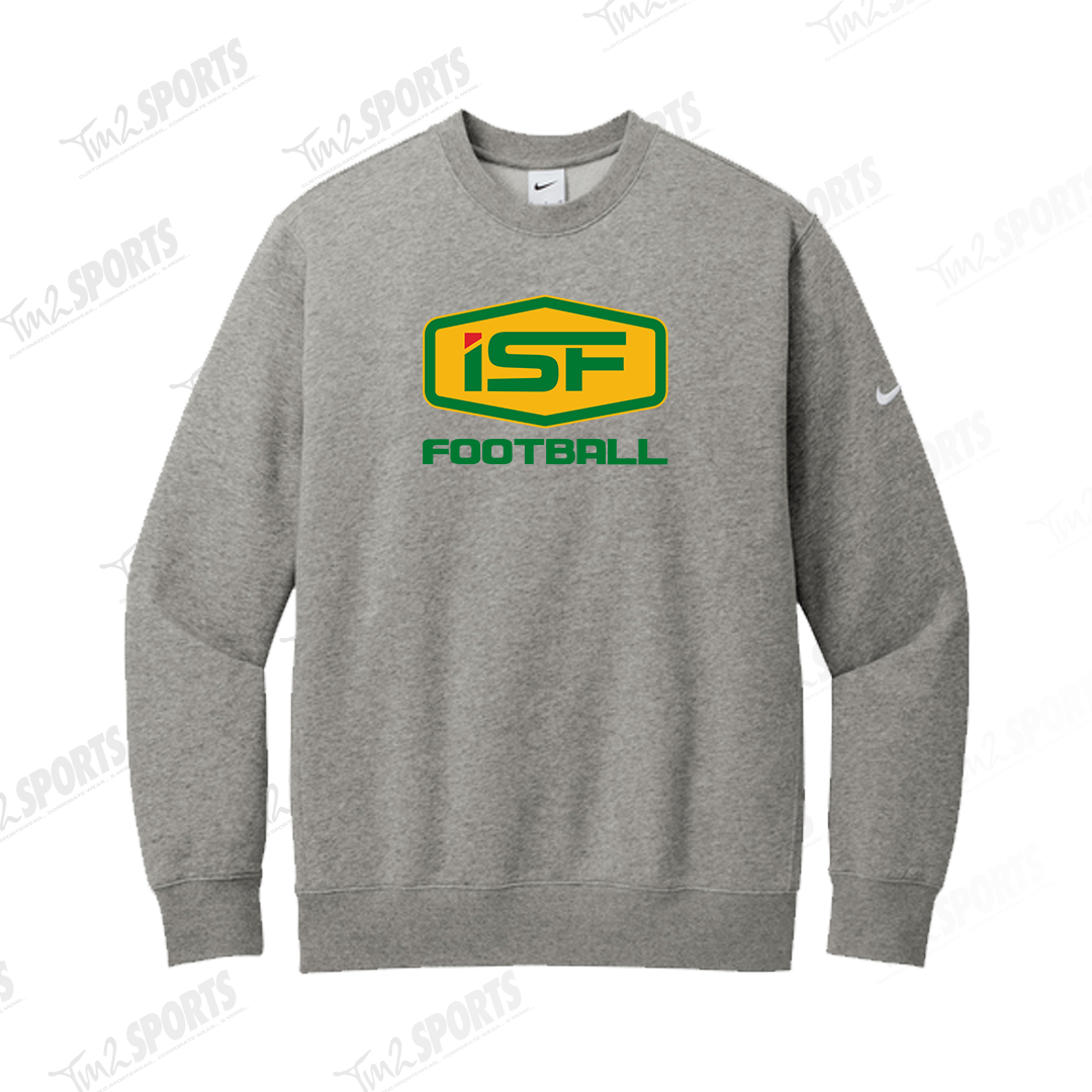 ISF2026 - Nike Club Fleece Crew - Grey