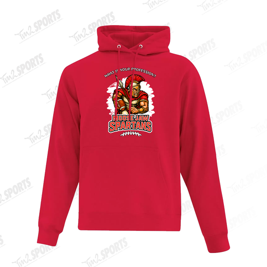 MJSP25 - Fleece Hoodie - Red