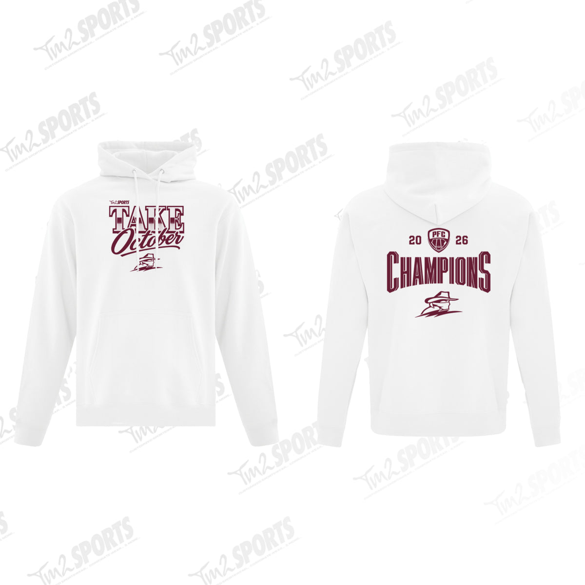 THCHAMP26 - Everyday Hoodie - White