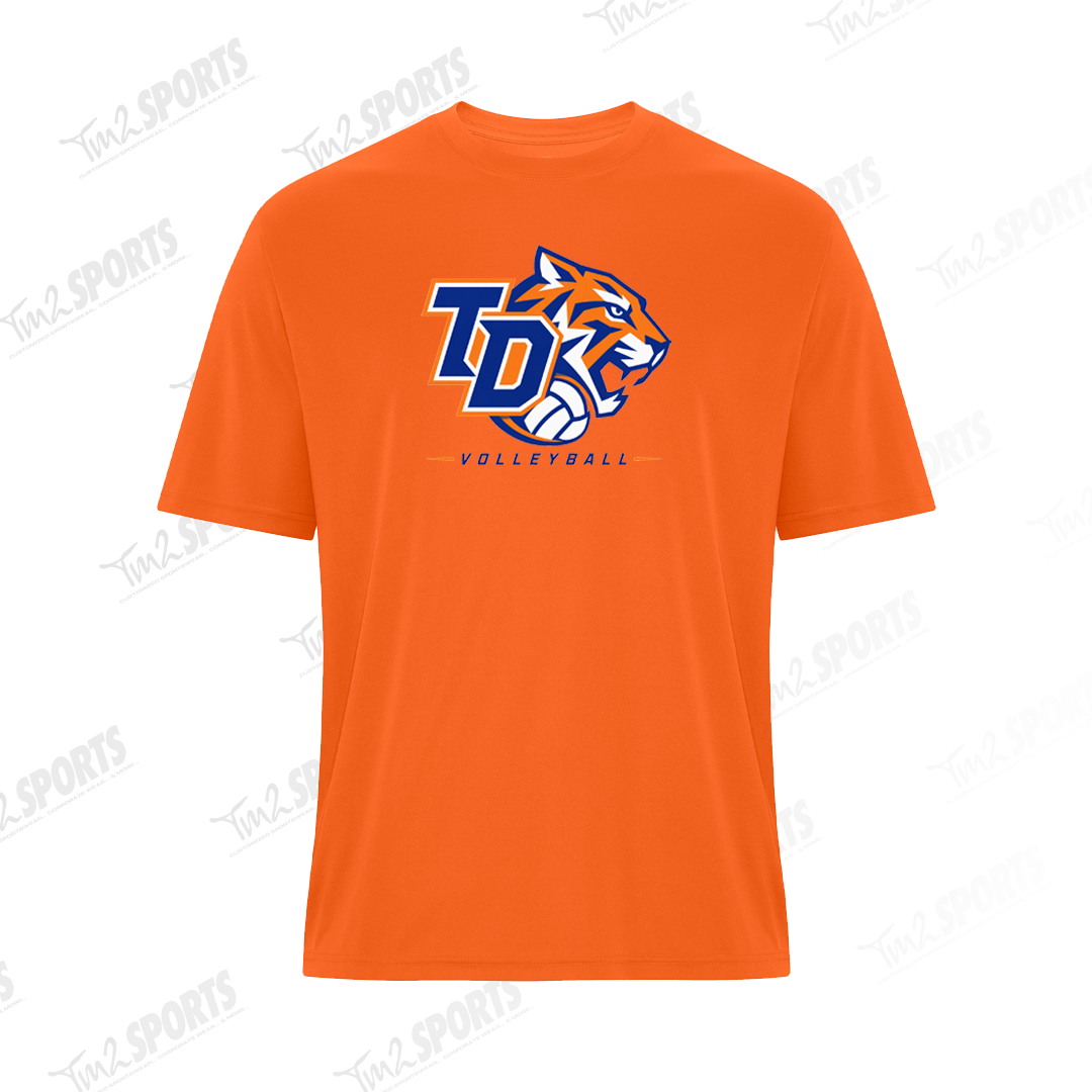 TDVB26 - Essential Performance Short Sleeve Tee - Orange
