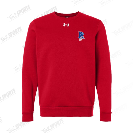 RIFS26 - Under Armour Fleece Crew - Red