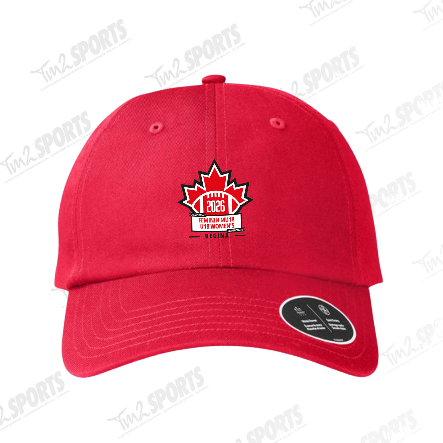 WOM26 - Under Armour Team Chino Cap - Red