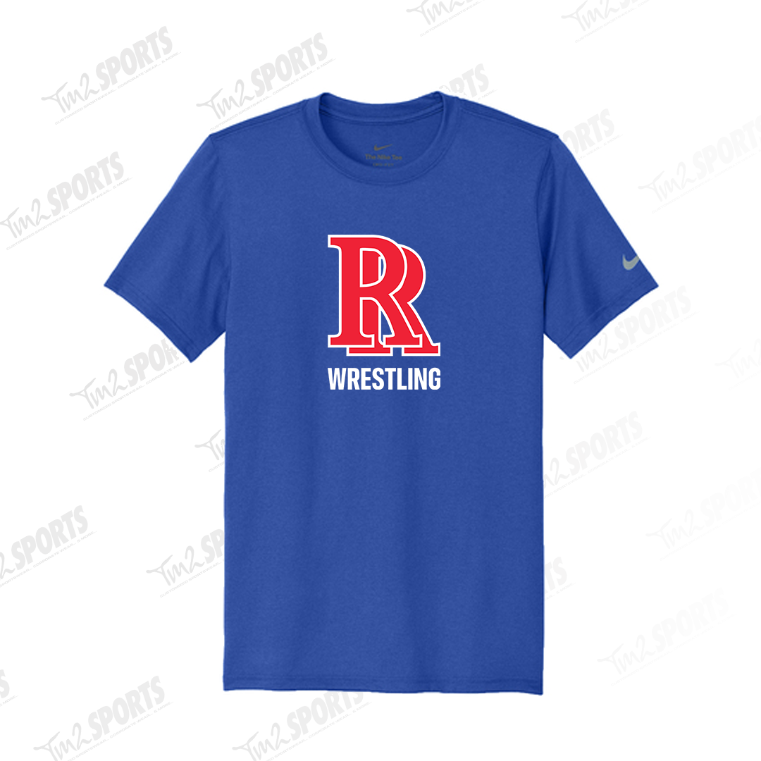 RFWR25 - Nike DriFit Short Sleeve Tee - Royal