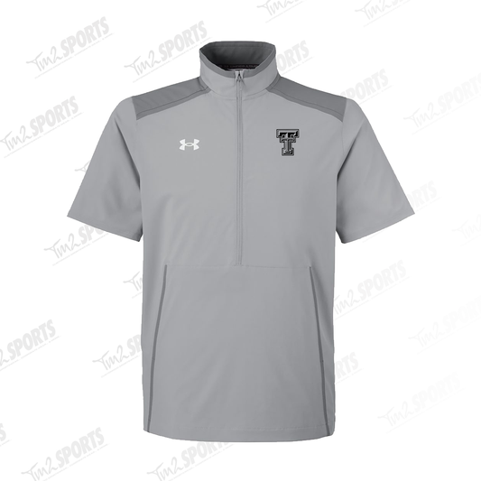 TCVB25 - Under Armour Motivate 3.0 Short Sleeve Half-Zip - Grey