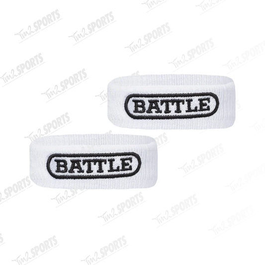 BISB26 - Battle Football Arm Bands (2 Per Pack) - White