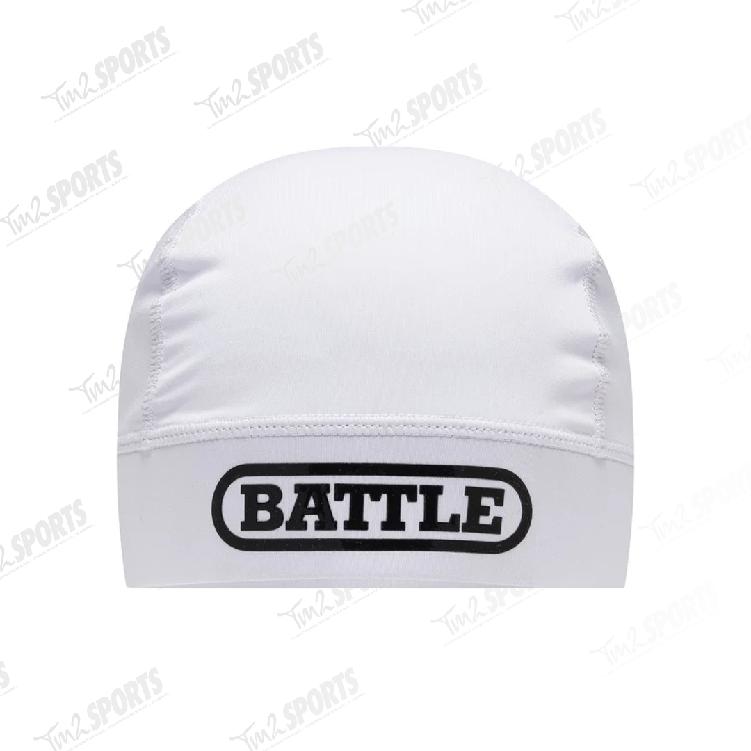 BISB26 - Battle Pro Full Skull Cap - White