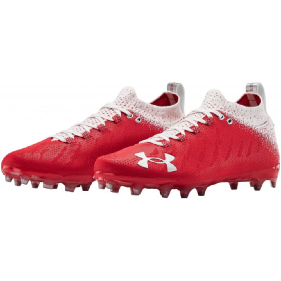 Under Armour Men's Spotlight Lux MC Football Cleats - Red